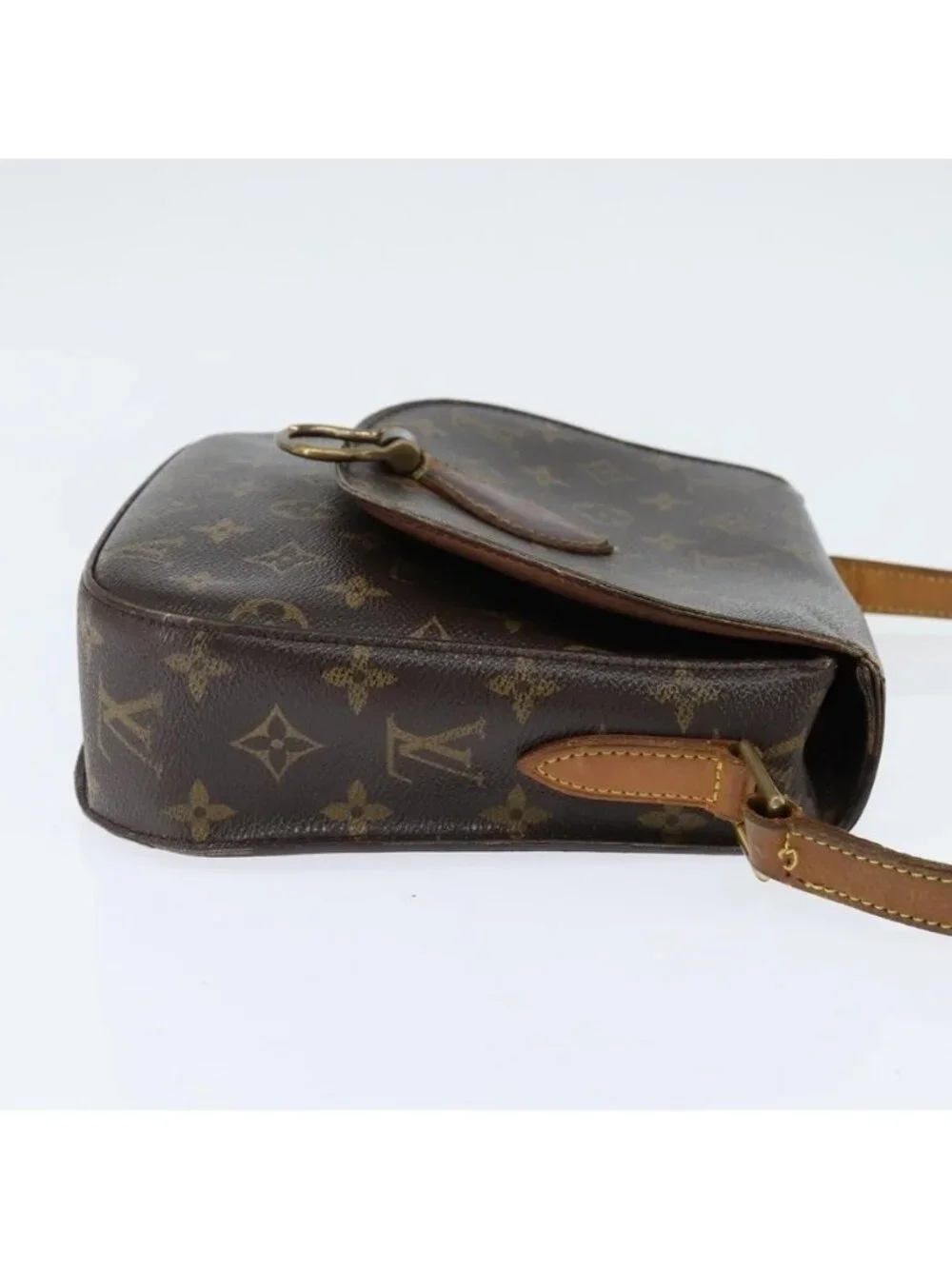 Authentic LOUIS VUITTON Monogram Saint Cloud GM Shoulder Bag M51242 LV - Picture 11 of 16